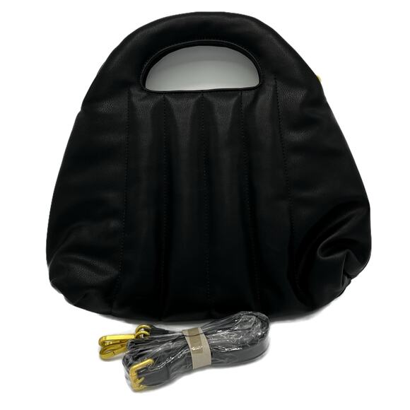 Fawn Design the Quilted Handbag or Crossbody in Matte Black - Picture 2 of 6